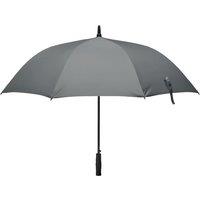 MidOcean Men's Grusa Windproof Stick Umbrella in Grey