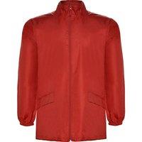 ROLY Men's Escocia Lightweight Waterproof Jacket in Red | Size: XL