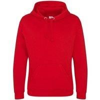 AWDis Men's Heavyweight Hoodie in Red | Size: Large