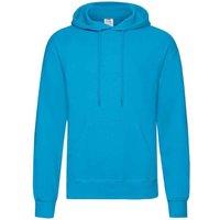 Fruit of the Loom Men's Classic Hooded Sweatshirt in Dark Blue | Size: 2XL