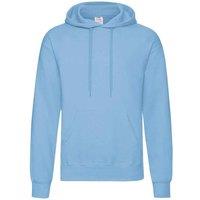 Fruit of the Loom Men's Classic Hooded Sweatshirt in Light Blue | Size: Large
