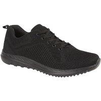 Dek Men's Freeway Memory Foam Trainer in Black | Size: 12