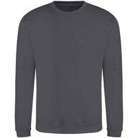 AWDis Men's Just Hoods Sweatshirt in Light Grey | Size: Medium