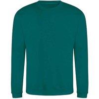 AWDis Men's Just Hoods Sweatshirt in Jade | Size: 2XL