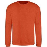 AWDis Men's Just Hoods Sweatshirt in Burnt Orange | Size: 2XL