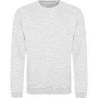 AWDis Men's Just Hoods Sweatshirt in Mid Grey | Size: XL