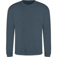 AWDis Men's Just Hoods Sweatshirt in Duck Egg Blue | Size: 2XL