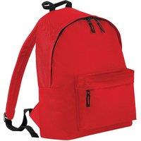 Bagbase Men's Fashion Backpack Rucksack (18 Litres) Pack of 2 in Red
