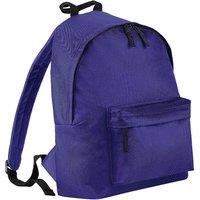 Bagbase Men's Fashion Backpack Rucksack (18 Litres) Pack of 2 in Purple