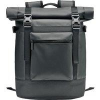 MidOcean Men's Jaya Bag Roll Top Tarpaulin Backpack in Black