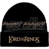 The Lord of the Rings Men's One Ring Beanie in Black