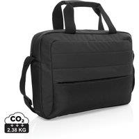 XD XCLUSIVE Men's Armond RPET Aware Laptop Bag in Black