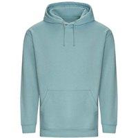 AWDis Men's College Hooded Sweatshirt Hoodie in Teal | Size: Medium