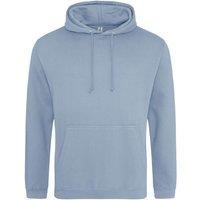 AWDis Men's College Hooded Sweatshirt Hoodie in Duck Egg Blue | Size: 3XL