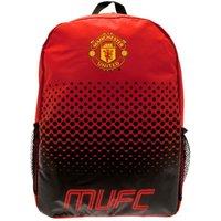 Manchester United FC Men's Fade Backpack in Dark Red