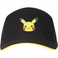 Pokemon Men's Pikachu Badge Baseball Cap in Black