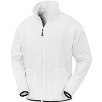 Result Men's Fleece Jacket in White | Size: XL