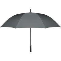 MidOcean Men's Lluvia Windproof Stick Umbrella in Grey