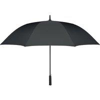 MidOcean Men's Lluvia Windproof Stick Umbrella in Black