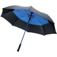 XD Design Men's Impact Aware RPET Automatic Stormproof Stick Umbrella in Blue