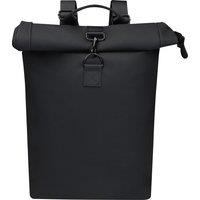 Floso Men's Turner Roll Top 12L Laptop Backpack in Black