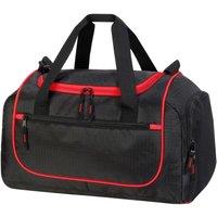 Shugon Men's Piraeus Shoulder Strap Holdall Bag in Black
