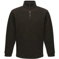 Regatta Professional Men's Great Outdoors Thor Overhead Half Zip Anti-Pill Fleece Sweater (170 GSM) in Black | Size: Large
