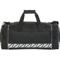 Shugon Men's Inverness Reflective Detail Duffle Bag in Black