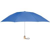 MidOcean Men's Leeds Bamboo 190T Folding Umbrella in Royal