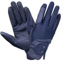 Coldstream Men's Blakelaw Diamante Riding Gloves in Navy | Size: Medium