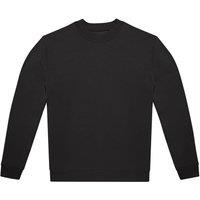 B&C Men's ID.332 Crew Neck Sweatshirt in Black | Size: 4XL
