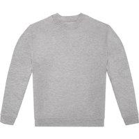 B&C Men's ID.332 Crew Neck Sweatshirt in Grey | Size: XS