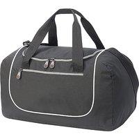 Shugon Men's Rhodes Sports Holdall Duffle Bag (36 Litres) in True Black