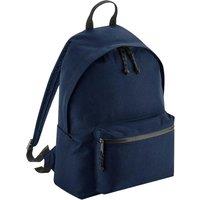 Bagbase Men's Black Backpack in Navy