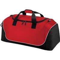 Quadra Men's Teamwear Jumbo Kit Duffle Bag - 110 Litres in Red