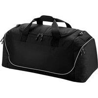 Quadra Men's Teamwear Jumbo Kit Duffle Bag - 110 Litres in Black