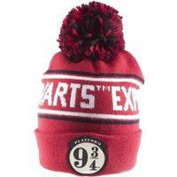 Harry Potter Men's Platform 9 3 4 Beanie in Red