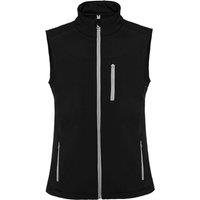 ROLY Men's Nevada Softshell Body Warmer in Black | Size: 2XL