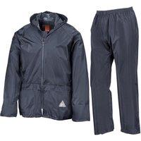 Result Men's Waterproof Jacket & Trousers Set in Navy | Size: 2XL