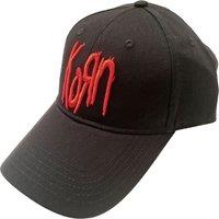 Korn Men's Logo Baseball Cap in Black