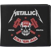 Metallica Men's Kill Em All 2 Wallet in Black