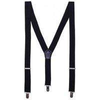 Premier Men's Clip On Braces in Black