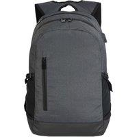 Shugon Men's Leipzig Laptop Bag in Dark Grey