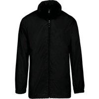 Kariban Men's Plain Windbreaker in Black | Size: 2XL