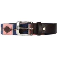 HyFASHION Men's Synergy Leather Polo Belt in Bottle Green | Size: Large/XL