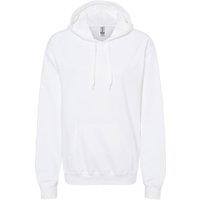 Gildan Men's Softstyle Fleece Midweight Hoodie in White | Size: Medium