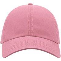 Atlantis Men's Action 6 Panel Chino Baseball Cap Pack of 2 in Pink