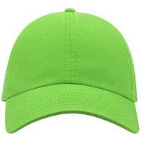 Atlantis Men's Action 6 Panel Chino Baseball Cap Pack of 2 in Pale Green