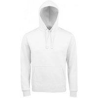 SOL'S Men's Spencer Hooded Sweatshirt in White | Size: Medium