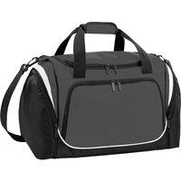 Quadra Men's Quarda Pro Team Locker Duffle Bag (30 Litres) in Dark Grey